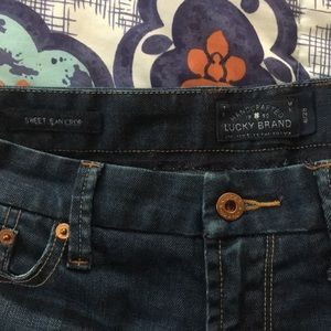 Lucky Brand Sweet Jean Crop jeans